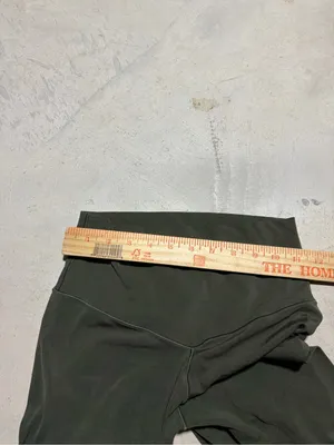 Aerie offline real me 7/8 legging hi-rise medium green thumbnail 4