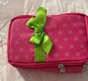 Vibrant Pink Cosmetic Bag thumbnail 1