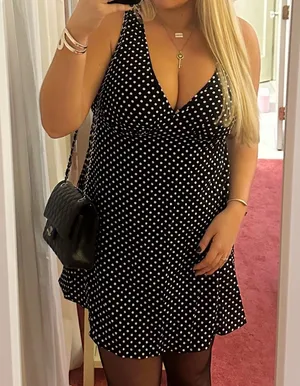 SheIn polkadot dress thumbnail 1