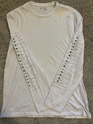Calvin Klein Mens Long Sleeve Shirt thumbnail 1