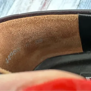 Vintage Paul Green Dark Brown Leather Mid-Heel Dress Shoes thumbnail 8