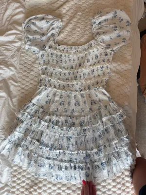Love Shack Fancy Dress Mini Floral thumbnail 1