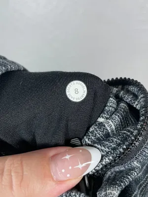 Lululemon Women 8 Heathered Black White Hooded Define Jacket Athleisure thumbnail 10