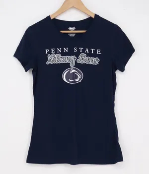 Concepts Sport Penn State Nittany Lions Navy Blue Sleepwear Graphic T-Shirt M thumbnail 1