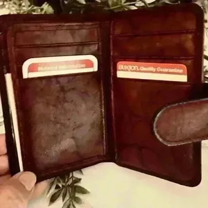 Burton Brown Leather Wallet Set thumbnail 7