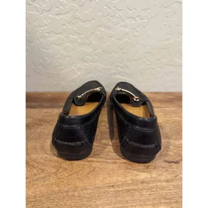 COACH WOMEN'S “OLIVE” Black PEBBLE GRAIN LEATHER LOAFER SHOE SZ 7 A7751 thumbnail 7