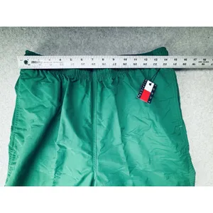Vintage‎ Tommy Hilfiger Track Pants Green Baggy Windbreaker Logo Mens M NWT 90s thumbnail 7