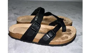 Women’s Strappy Cushionaire Slip On Sandals 9 thumbnail 1