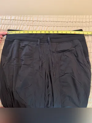 Lululemon Dance Studio Mid Rise Jogger Pants Black 14 W5ENMS Plus Size thumbnail 5