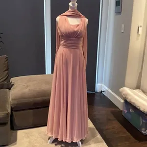 Women’s Pink Full Length Strapless Prom Party Dress S NWT **READ DESCRIPTION thumbnail 9