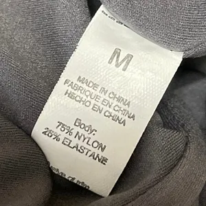 Qinsen Women's Dark Gray Short Sleeve Square Neck Stretch T Shirt Tee Top Size M thumbnail 5