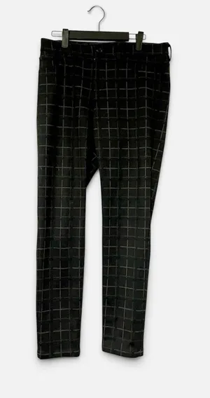 41 Hawthorn Womens Size 8 Skinny Pants Black Gray Windowpane Plaid thumbnail 1