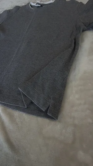 ZARA Women’s Gray Long Sleeve Sweatshirt Pullover thumbnail 3