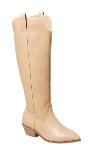 NWT Universal Thread Womens Sommer Western Boots 87929898 Light Brown 7.5M thumbnail 1