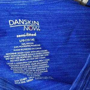 Danskin Now large 12-14 semi fitted athletic top thumbnail 4
