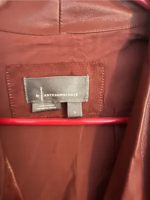 Anthropologie Chocolate Brown Zip-Front Midi Dress-Skirt thumbnail 5