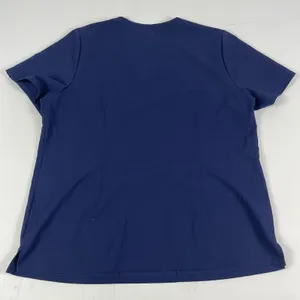 FIGS Shirt Womens XXL Blue V-Neck Short Sleeve Technical Scrub Top Medical‎ thumbnail 10