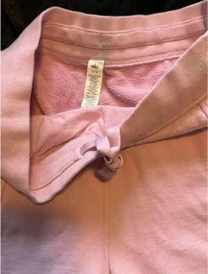 Alo Yoga heavyweight high waist free time straight leg sweatpants thumbnail 2