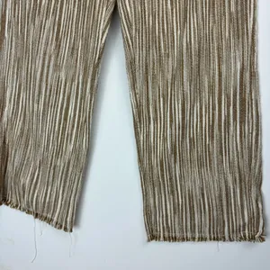 Free People Marta Yarn Dye Trouser Pants Sz 4 Stripe Wide Leg Cotton thumbnail 10