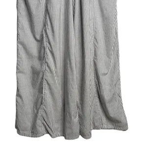 American Eagle Outfitters Jumpsuit 2XL XXL Striped Smocked Lined Wide Leg Cotton thumbnail 6