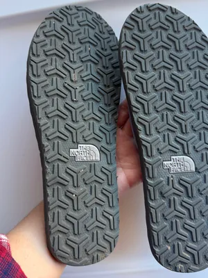 The North Face Women's Purple and Black Women's Flip Flops sz 10 thumbnail 5
