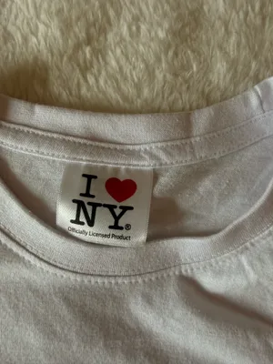 I Heart NY Baby Tee White Size Kids M thumbnail 2