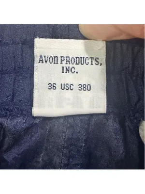 Vintage 90s USA Olympic Track Pants Windbreaker Colorblock Navy Medium thumbnail 7