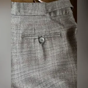 Alfani Gray & Purple Straight Leg Glen Plaid Dress Pants Slacks SZ 8 Great Cond thumbnail 5