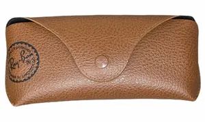 Ray-Ban Brown Leatherette Hard Sunglasses Case Only thumbnail 1