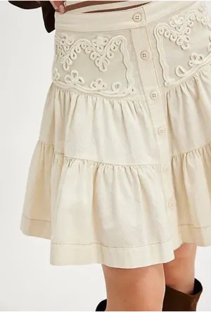 Free People Mini Skirt thumbnail 1
