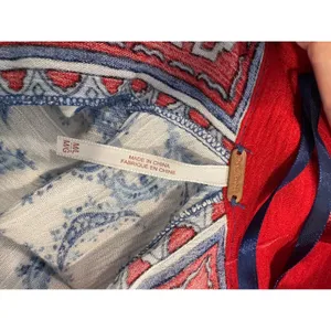 Free People Kiss The Sky Butterfly Kimono M/L Gauzy Bohemian Asymmetrical Hem thumbnail 8