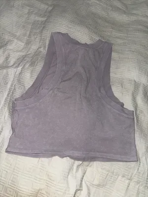 Organic Basics Lilac Bralette Purple Size M thumbnail 3