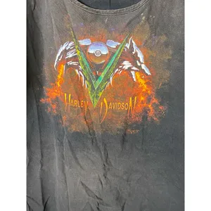 Vintage Women's Size XL Harley Davidson Motor Sport T Shirt San Juan Puerto Rico thumbnail 3