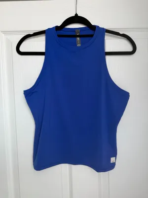 Vuori AllTheFeels™ Crew Tank Blue thumbnail 3