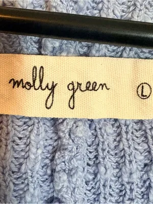 Molly Green blue sweater. Excellent condition. thumbnail 3