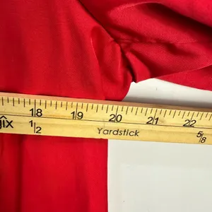 Marc New York‎ Andrew Marc Red Jacket L Moto Trench Minimalist Chic Designer NWT thumbnail 6