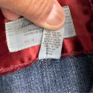 ABERCROMBIE & FITCH Classic Denim Jacket size M thumbnail 9