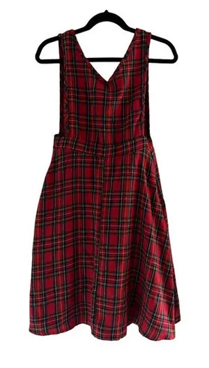 Plaid Red Women’s Dress Set thumbnail 1