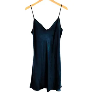 NEW/NWT Wilfred Only Total Eclipse Navy Blue Slip Dress Size Large Aritzia thumbnail 2