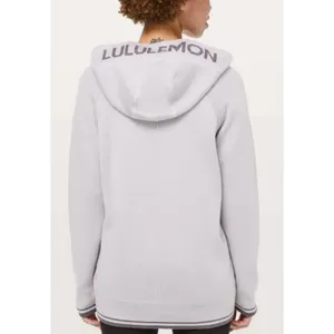 Lululemon Sooth Away Hoodie Stargaze and Graphite Purple Women 10 Cashmere Blend thumbnail 2