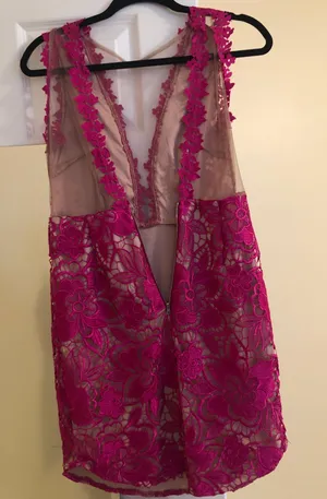 Dainty Hooligan Pink Party Dress thumbnail 2