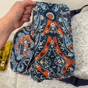 Vera Bradley Lighten Up Journey "Marrakesh" Backpack Paisley Bag Travel Campus thumbnail 10