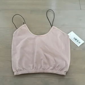 BNWT FREE PEOPLE BRALETTE/ crop top M/L pale pink thumbnail 1