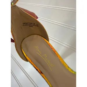 Anne Michelle Exception Iridescent Stiletto Heels Mermaid Scale Pointed Size 5.5 thumbnail 8