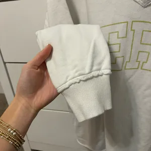 Aerie Logo V Neck Crewneck thumbnail 4