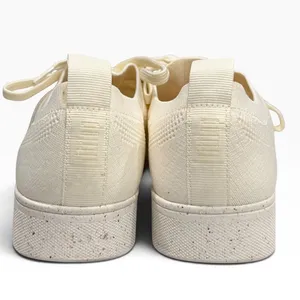 Fitflop Rally e01 Multi Knit Sneakers Shoes Womens 8 Cream Tenniscore Streetwear thumbnail 10