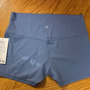 lululemon athletica Women's Athletic Shorts in “washed denim” thumbnail 7