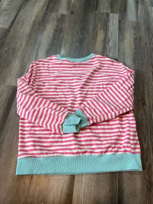 Amazon BTFBM Striped Crew Sweatshirt thumbnail 4