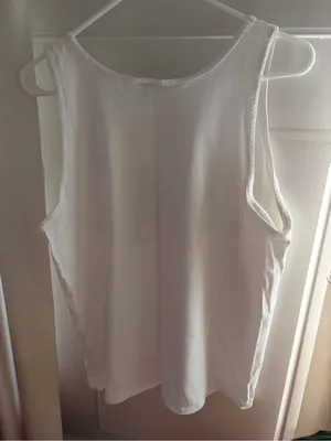 Provincetown MA Massachusetts White Tank Top Size M thumbnail 3