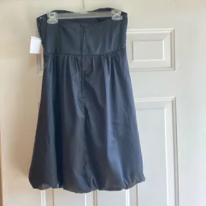 Trixxi Black Silk Strapless Tulip Dress-Brand New thumbnail 3